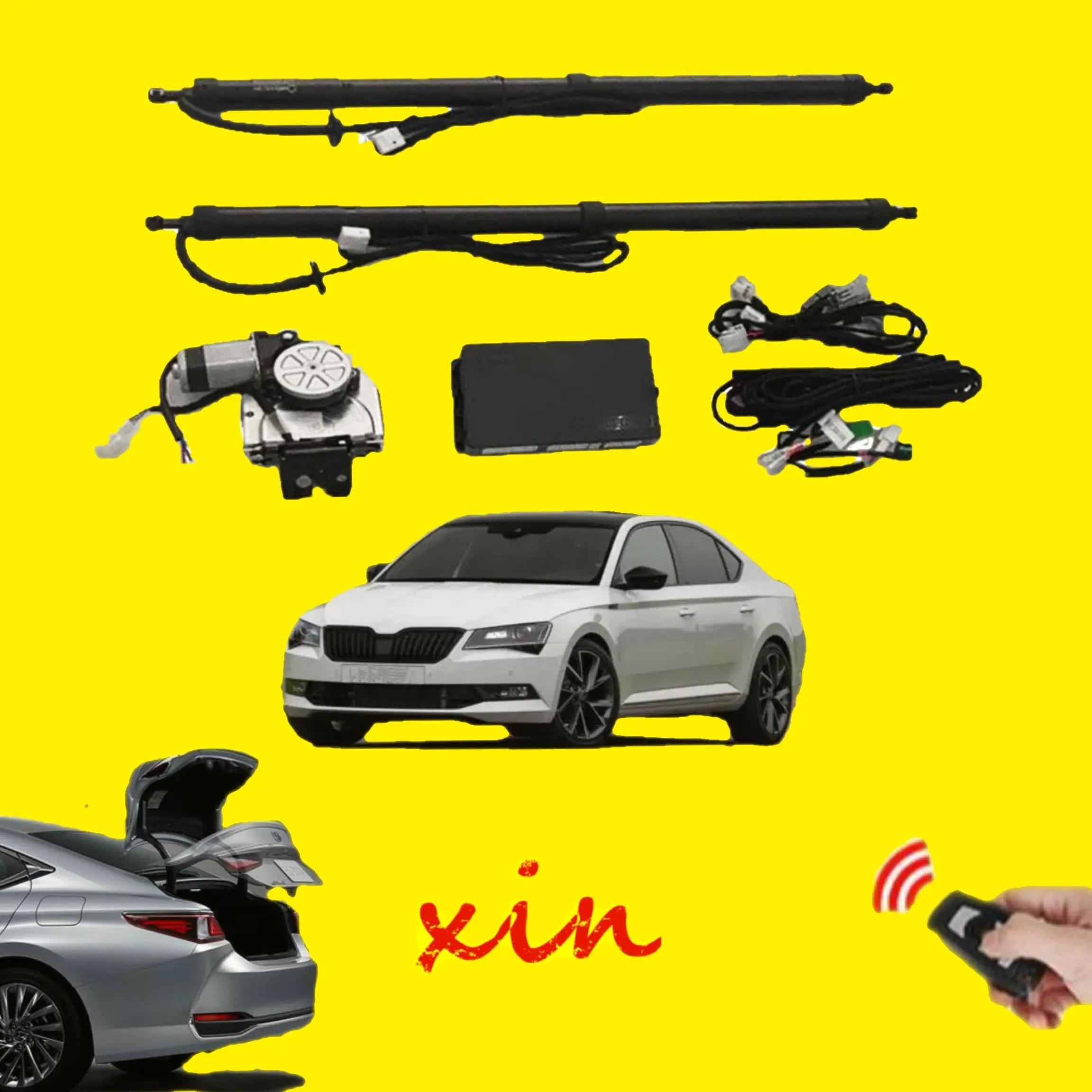 

auto tail gate for skoda new superb electric tailgate lift intelligent power trunk tailgate lift car accessories