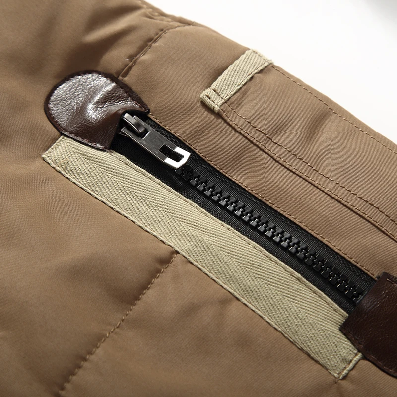 Новая зимняя мужская куртка на белом утином пуху мужские толстые теплые парки