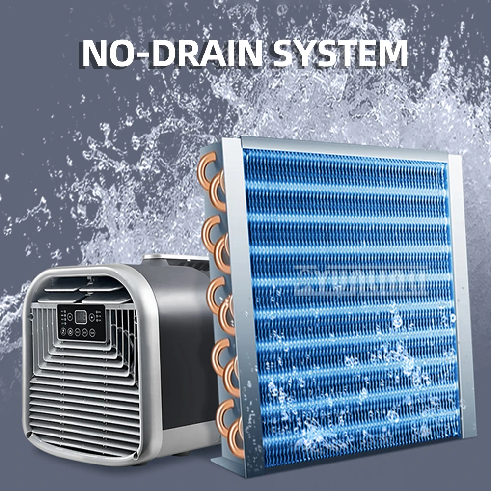 Портативный кондиционер мобильный компрессор походный уличный низкого