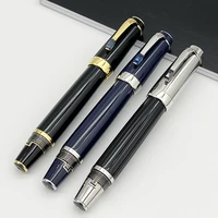limited edition 14k nib retractable fountain pen mb luxury business office writing ink pens with diamond and serial number