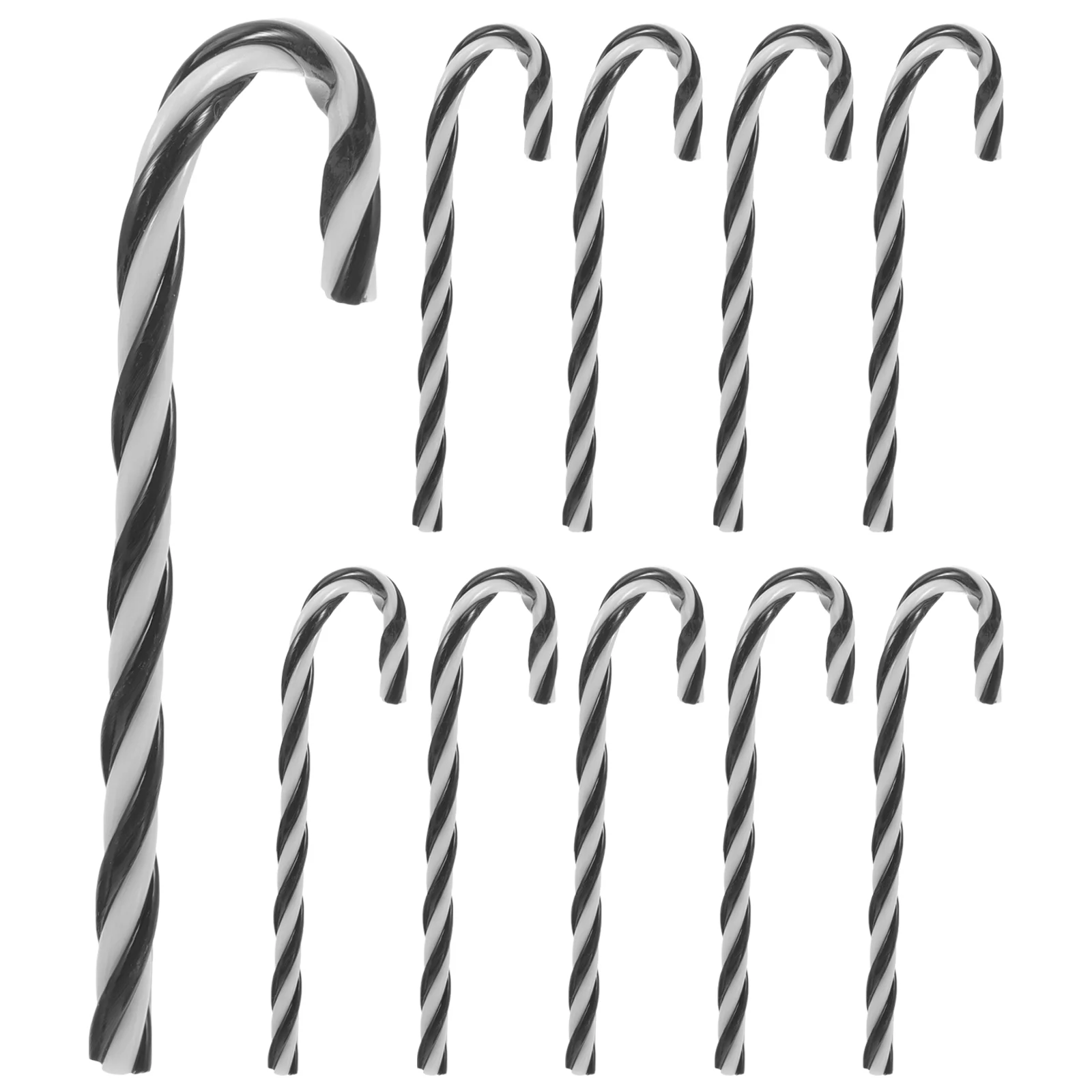 10 шт. набор конфетных тростей рождественские украшения с ветряной мельницей