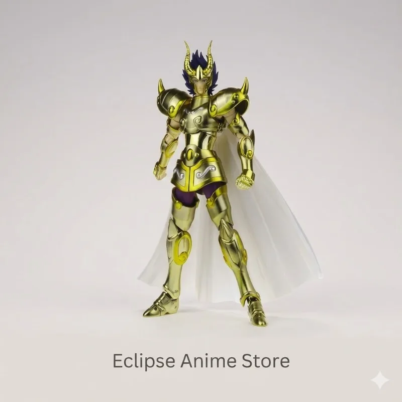 Фото В наличии: Коллекционная фигурка Saint Seiya ST Capricorn Shura Myth Cloth EX Gold Diecast Metal Armor, игрушка-подарок №4