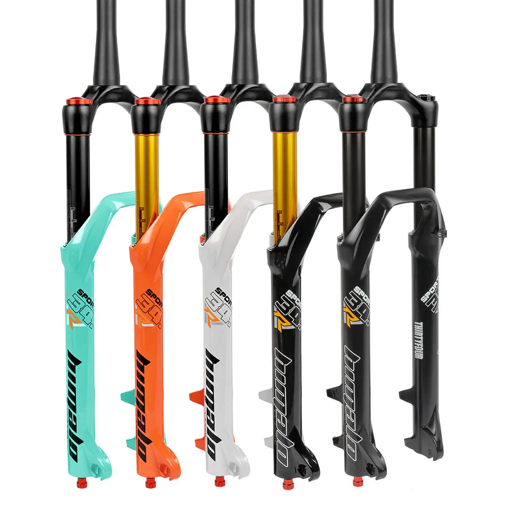 HIMALO MTB воздушная вилка с регулировкой отскока передняя подвеска 160 мм путешествия