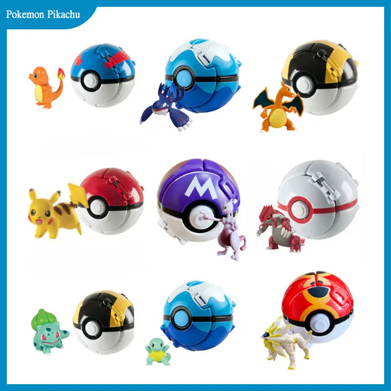 

Игрушки покемон, игрушки-трансформеры, Пикачу, Mewtwo, чармандер, бластоза, Mewtwo, экшн-фигурка, аниме модель, детская игрушка