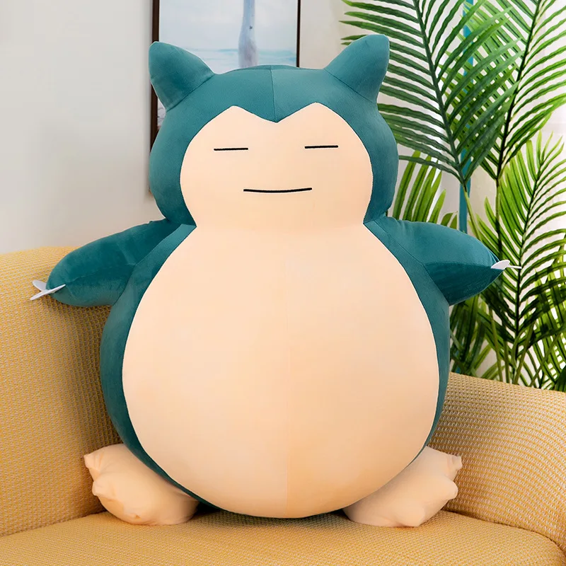 

Pokemon Snorlax Plush Toy 30/50cm Super Soft Anime Movie Pocket Monsters Stuffed Doll Cartoon Japan Anime Figure Pillow For Kids