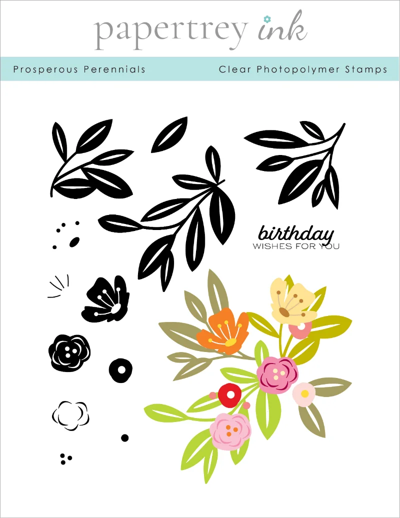 

Prosperous Flower Birthday Wish 2022 New Clear Stamp Scrapbooking for Paper Making Cutting Dies Frame Card Craft Supplies