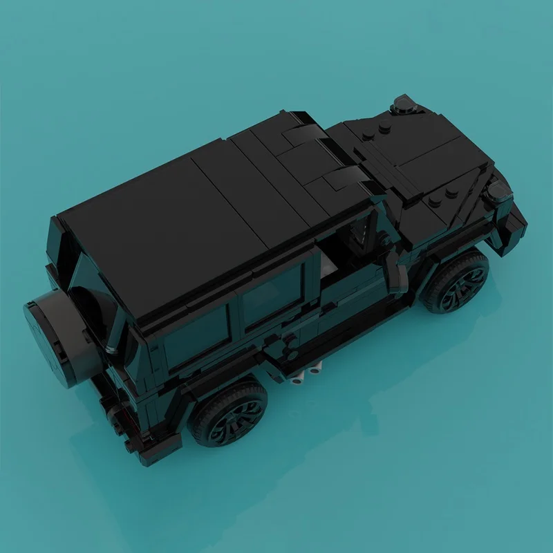 Фото 527 шт. MOC Mercedesesed G модификация городские чемпионы модель строительные игрушечные блоки собрать рождественские подарки DIY творческий кирпич для детей №4