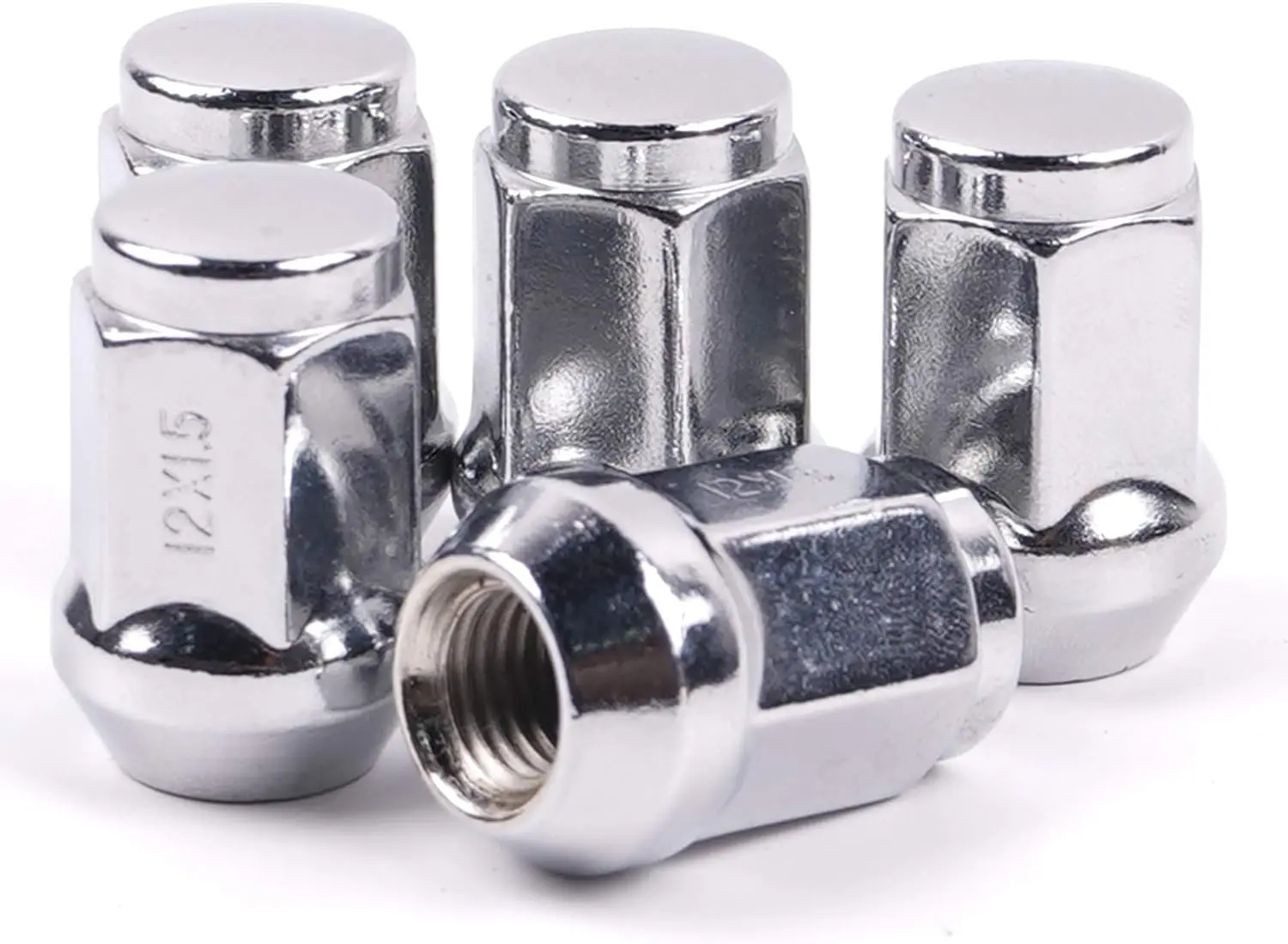 Зажимные Гайки MIKKUPPA 5 шт. M12x1.5-замена для 2006-2021 Ford Fusion 2000-2023 Focus 2001-2023 Escape Aftermarket