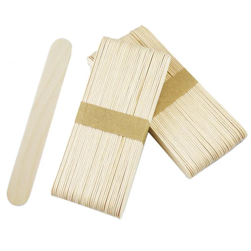

2022 NEW Woman Wooden Body Hair Removal Sticks Wax Waxing Disposable Sticks Wood Tongue Depressor Spatula Beauty Toiletry Kits