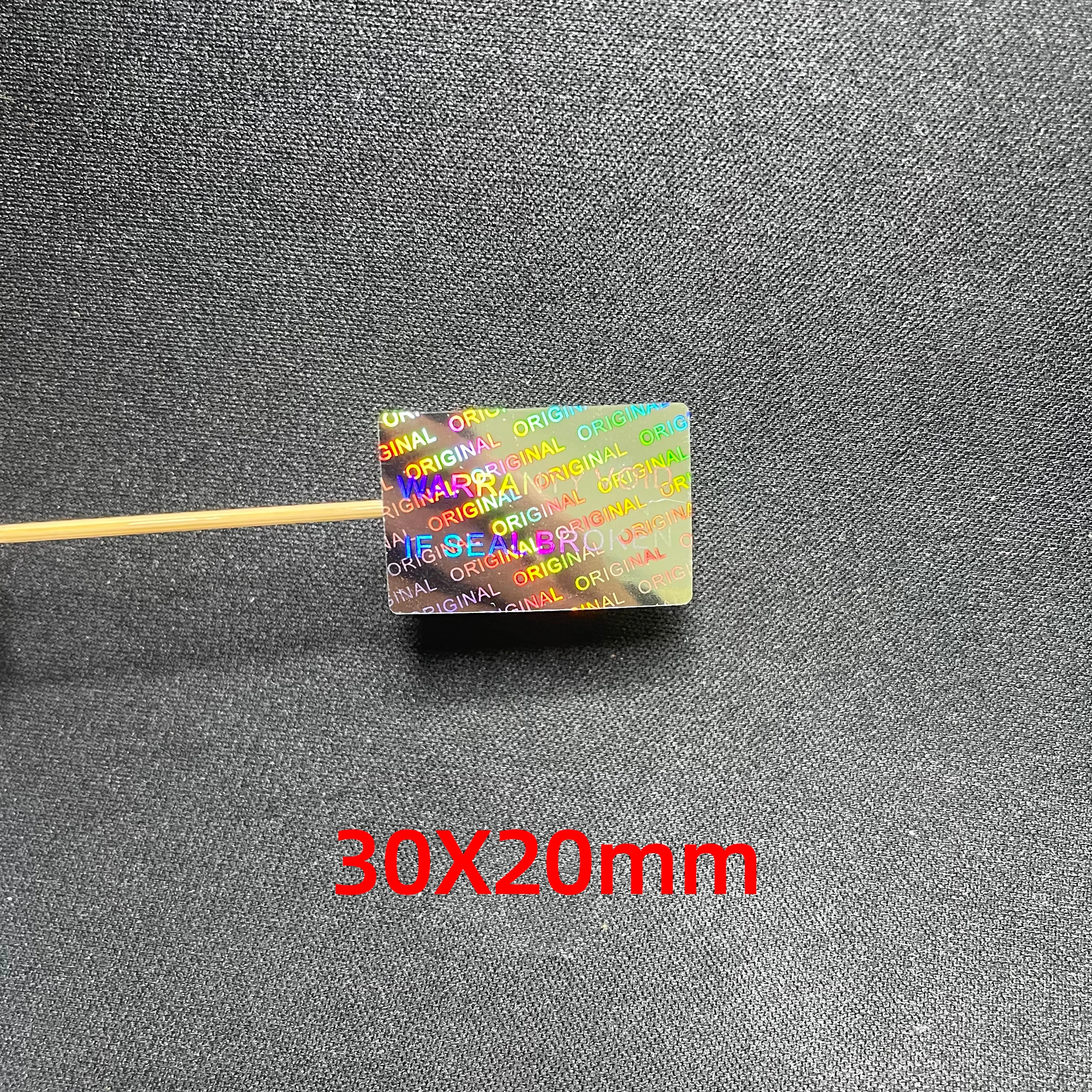 

Голографические наклейки ZHOUYAN 30x20 мм