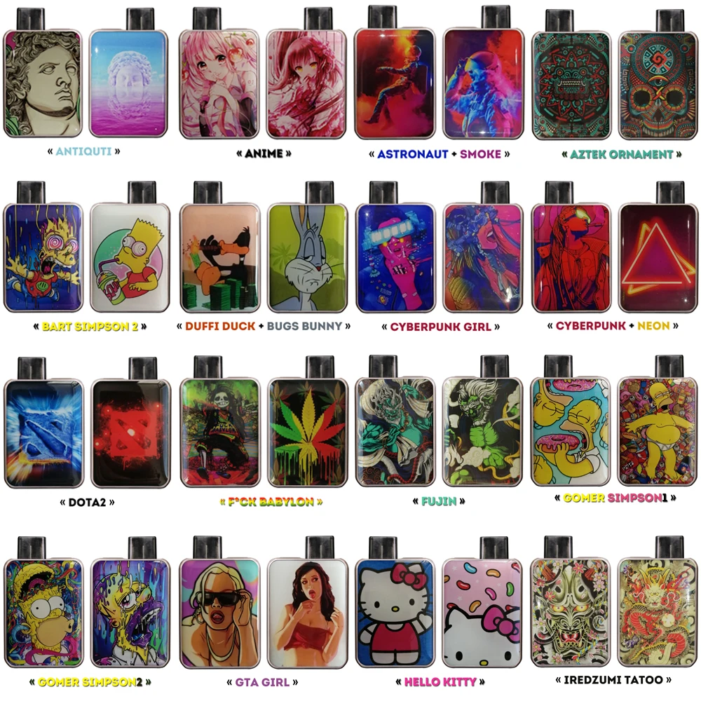 Объёмные сменные панели наклейки для Charon Baby комплект &quotRASTA HIPPIE&quot - купить по