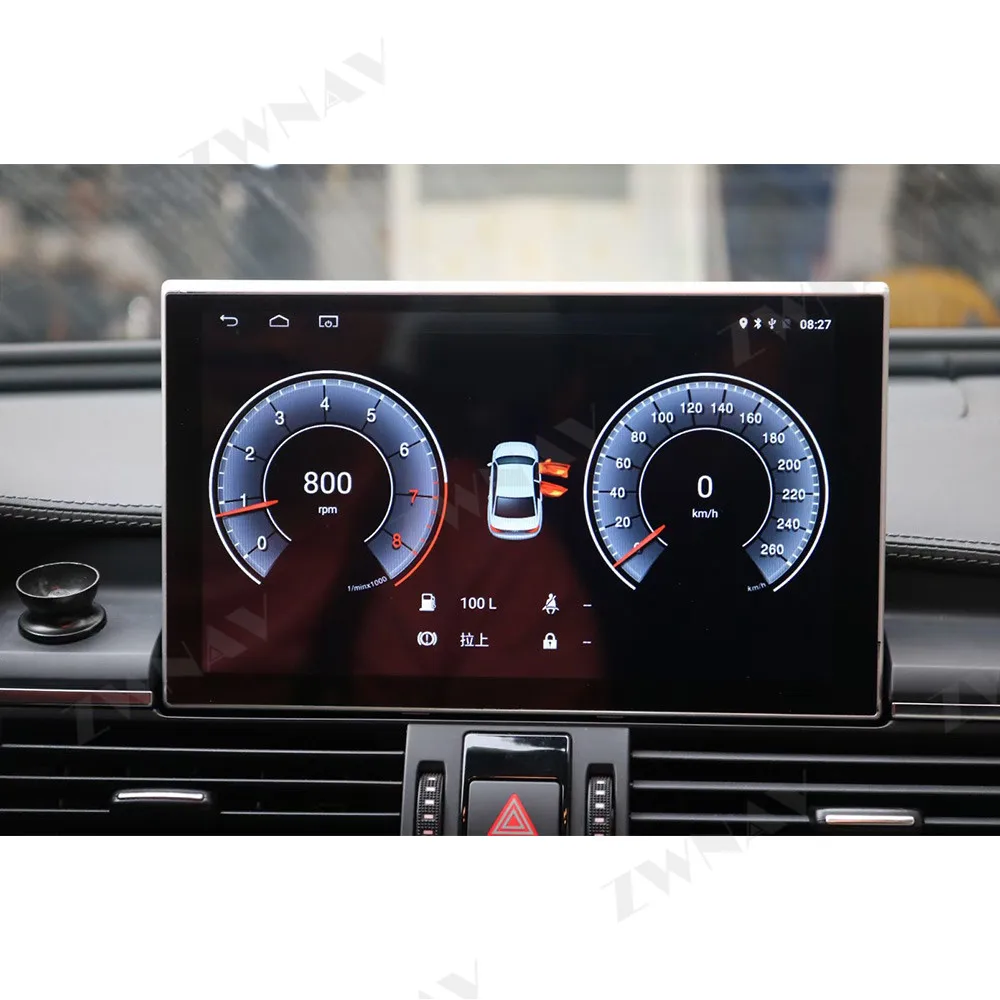 Автомобильный радиоплеер на Android 8 ГБ 2012 для Audi A6 2016- стерео GPS-навигатор монитор MMI