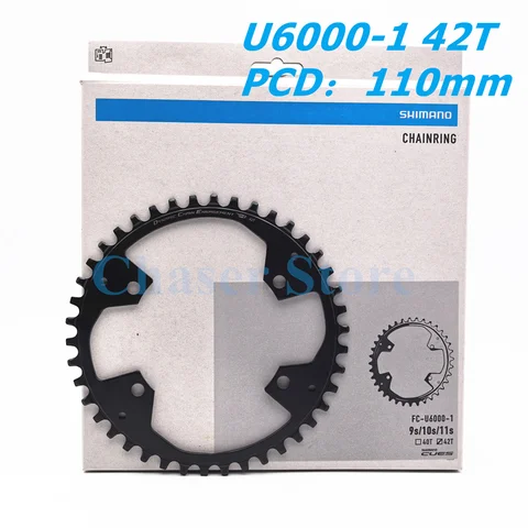 SHIMANO CUES FC-U6000-1 U6000-2 M6020-2 Велосипедные звездочки 40T 42T 36T 46T