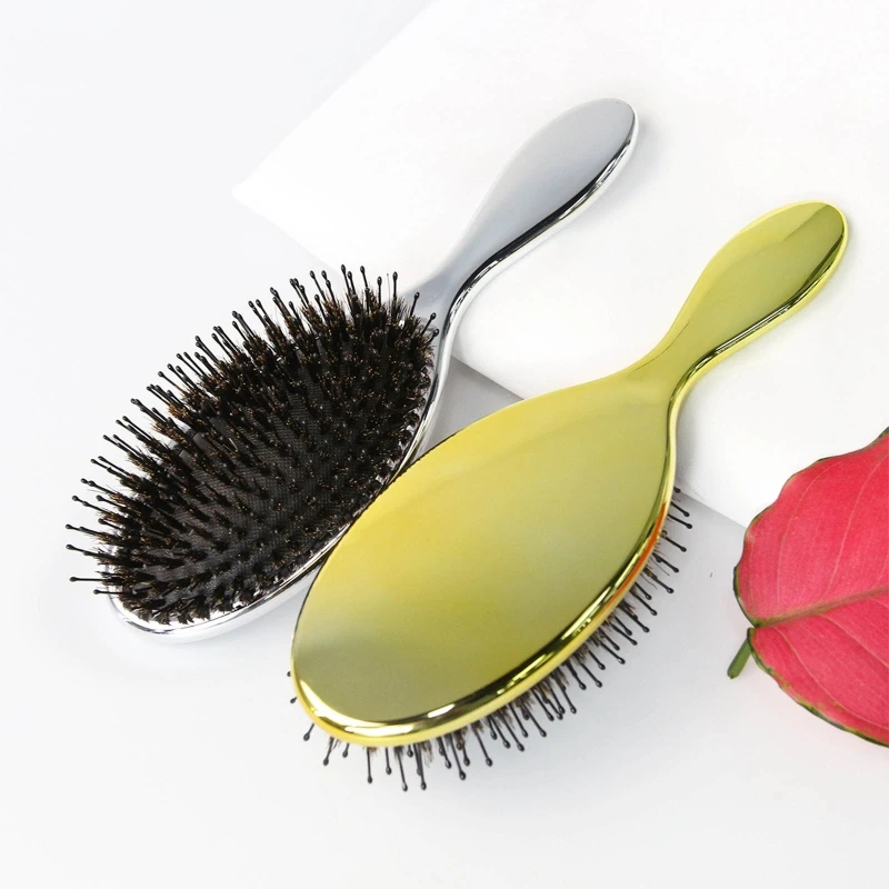 

Professional Paddle Hair Brush Bristles Detangling Hairbrush Massage Scalp Hairdressing Styling Tools for Women Men