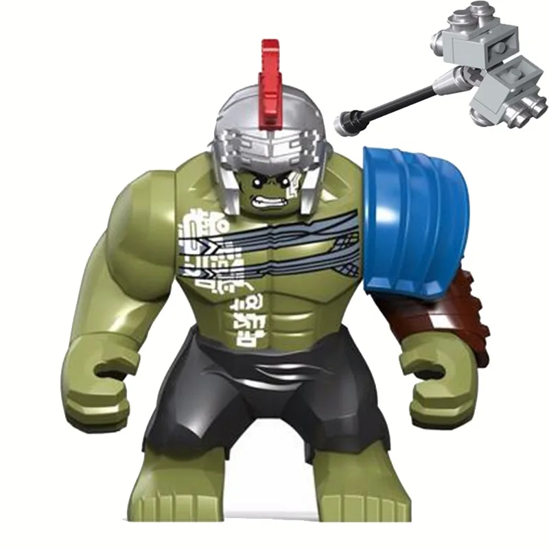 0281 DECOOL 8.5CM HULK Big Size Thor Ragnarok Korg Model Action Figure Blocks Construction Building Bricks Toys For Children - купить по