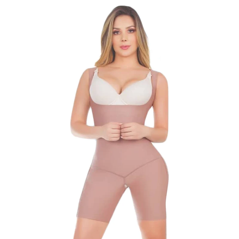 Breathable Body Shaper for Women, Tummy Control Shapewear with Adjustable Straps