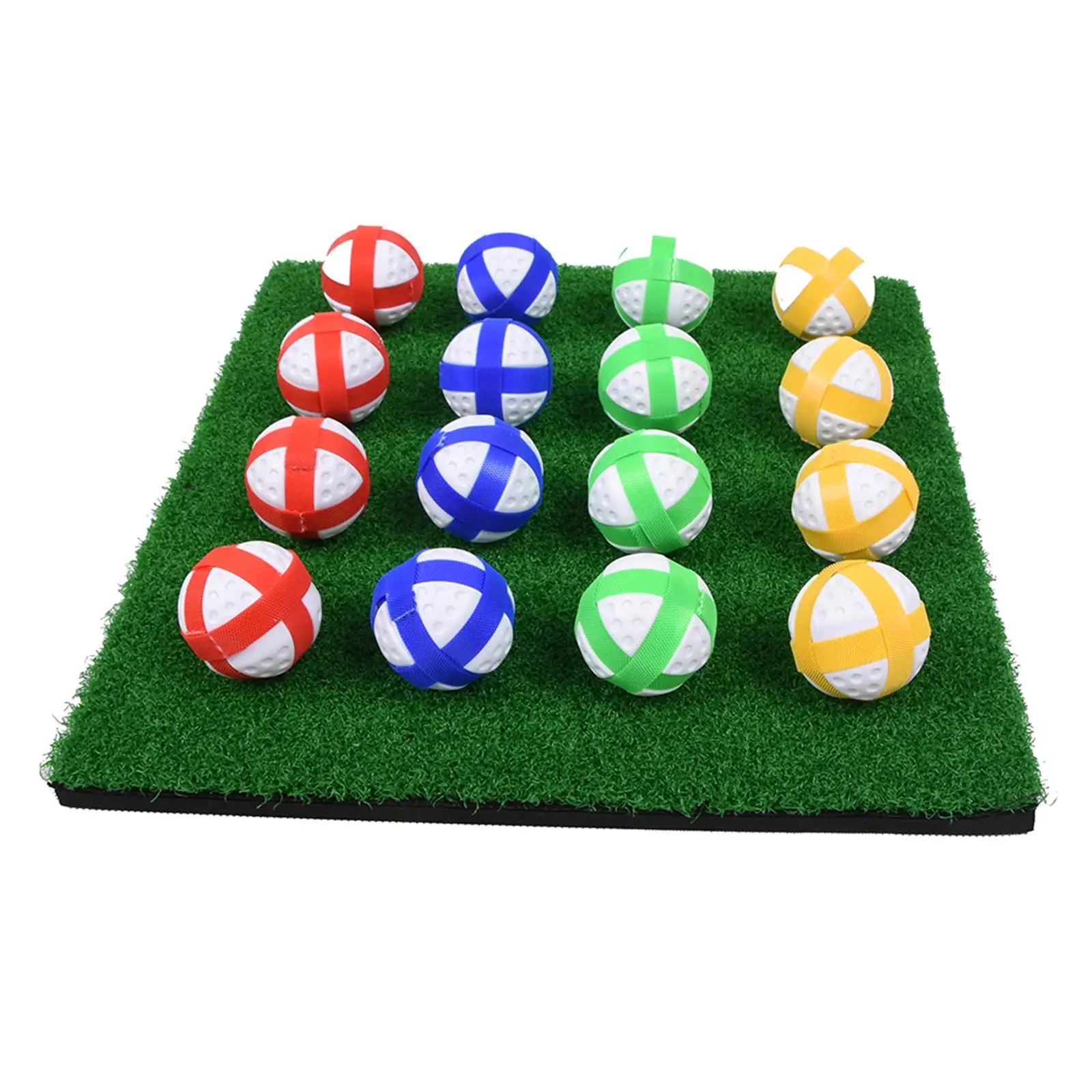 

Casual Golf Game Set Golf Training Equipment Practice with Balls for Backyard Party