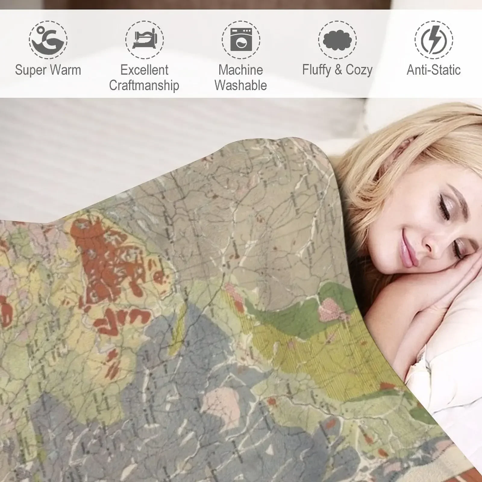 Винтажные геологические карты Норвегии (1878) бриллиантовые Роскошные