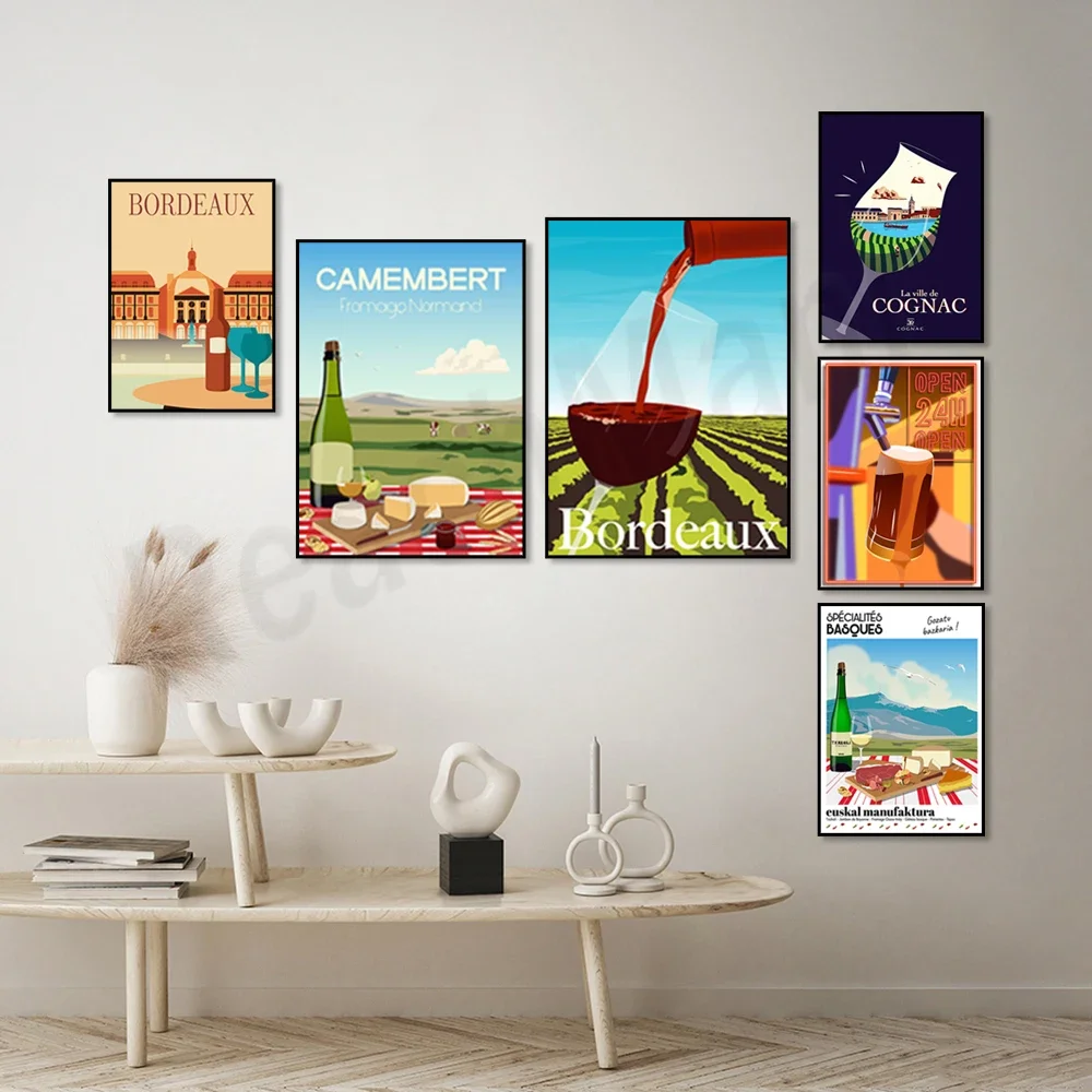 Бордовые виноградные лозы вино Страны Басков гастрономия пиво эркарон-Бей