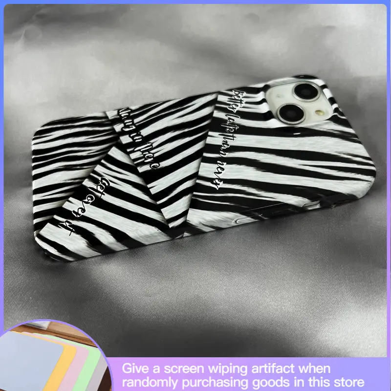 

Роскошный чехол для IPhone14 13promax 12pro 11 14pro с принтом зебры