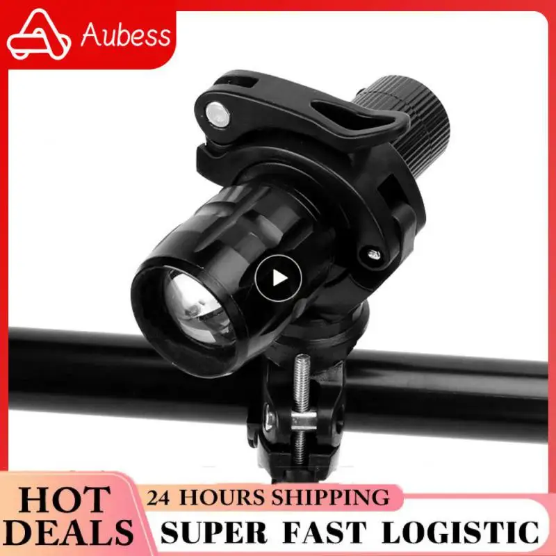 

Bicycle Light Bracket Flashlight Lamp Clip Headlight Holder 360 Degree Rotatable Mountain Road Bike Riding Equipment Accessories