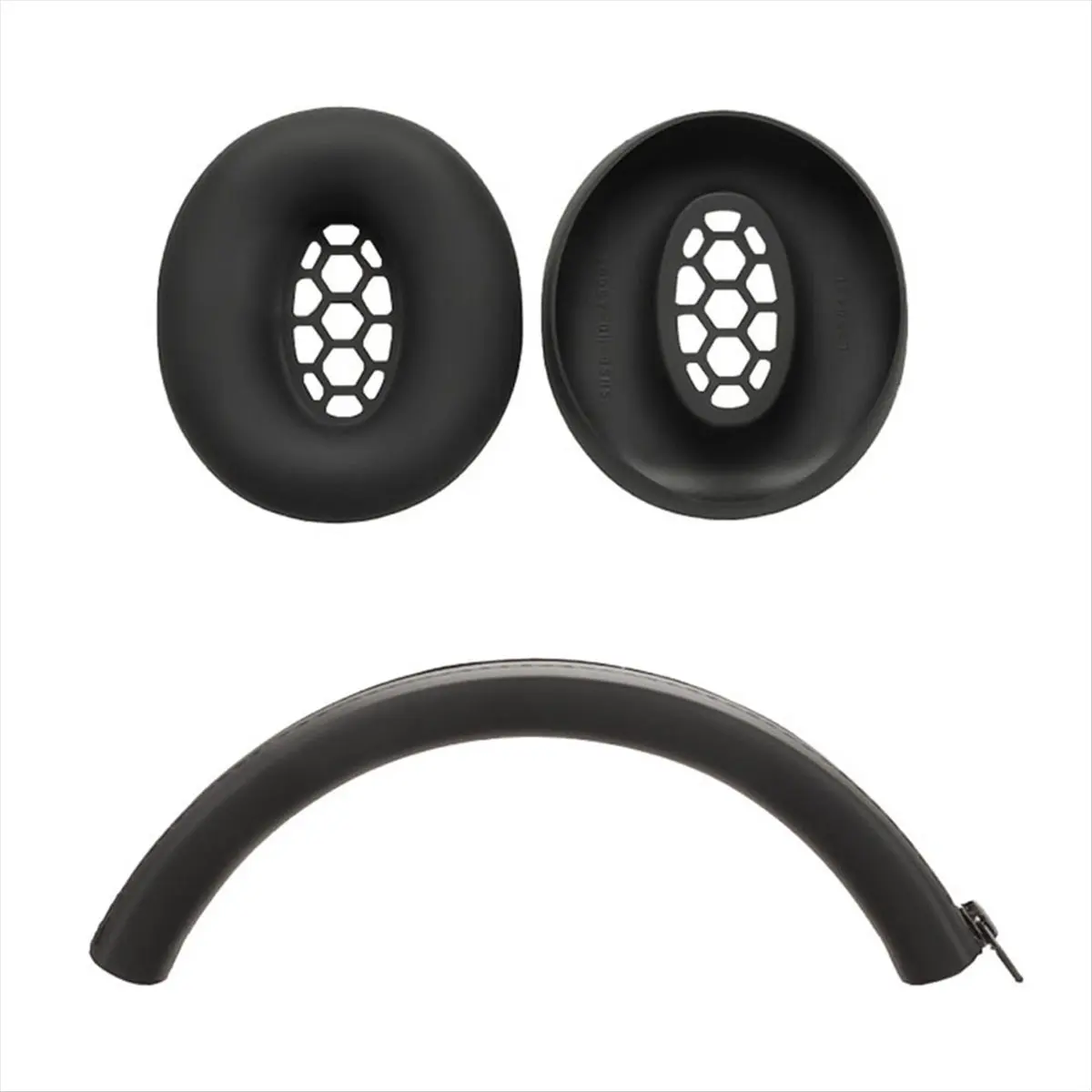 Фото (BOFF) Амбушюры для наушников Sennheiser HD4.50/4.30/4.40/420S/HD450/HD458BT, защитный чехол, накладки на амбушюры, ремкомплект для оголовья, черный №2