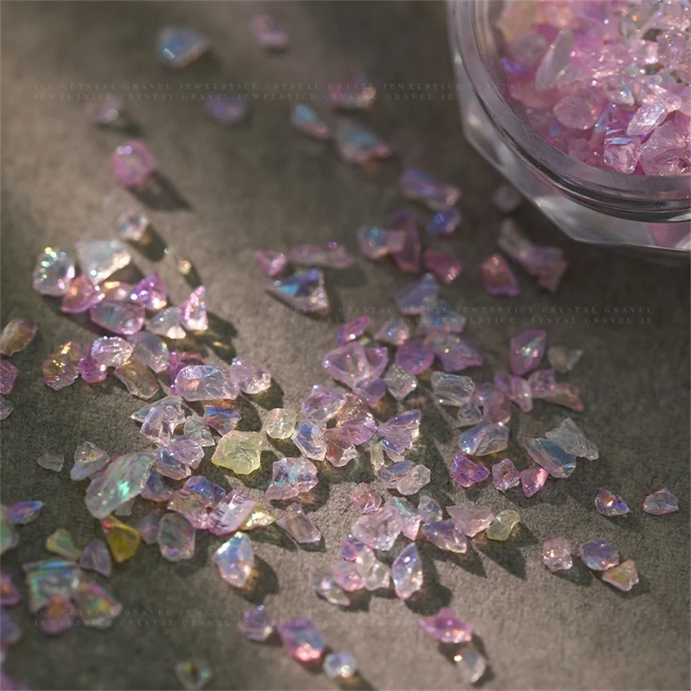 1 ~ 4 КОРОБКИ украшения для ногтей уникальный опыт красивый маникюр дома Радужные