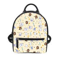 nurse topic printing capacity mini shoulder bag for teenage girl student school bag portable rucksack mochilas