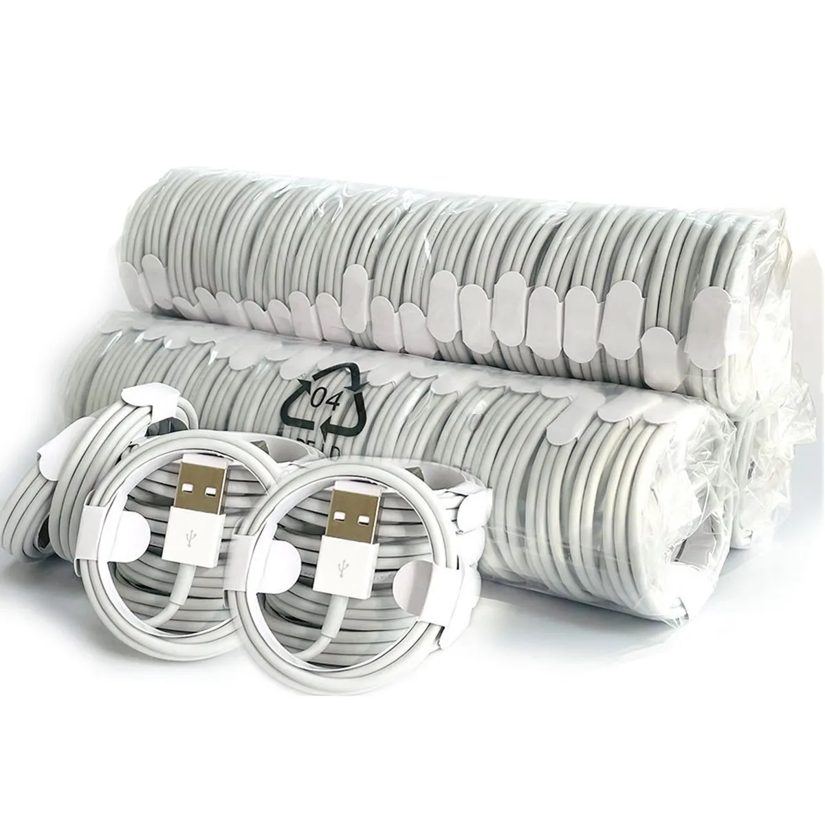 

500pcs 1m 3ft Micro Type c USB C 8Pin Cable charger Cables For Samsung S10 S20 S22 Htc Huawei Phone 7 8 12 13 14 Pro Max