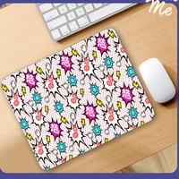 princess girl pattern small size mouse pad square mat cute girl anime game accessories carpets for office deak mat for lol