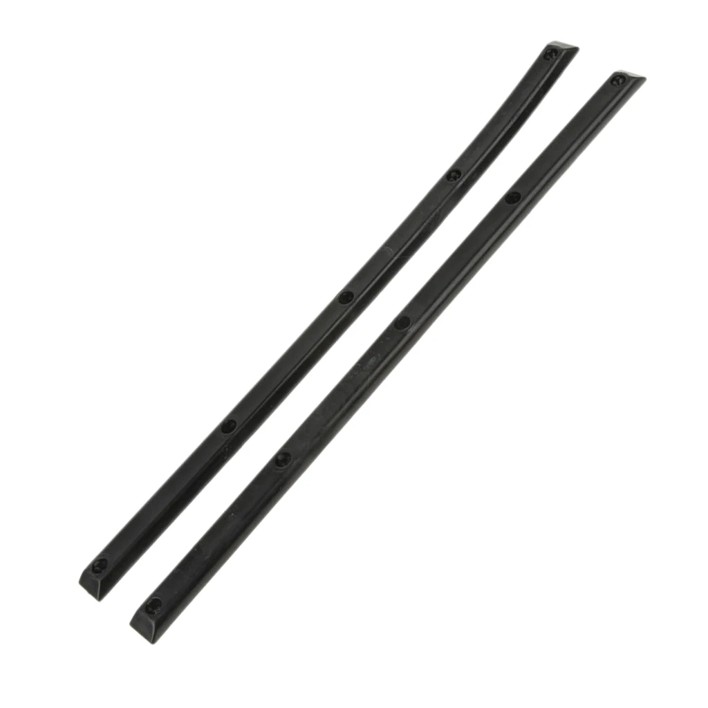 

1 Pair Longboard Skateboard Rails Edge Protect with 10 Mounting Screws Outdoor Surf Skateboard Accessories 6