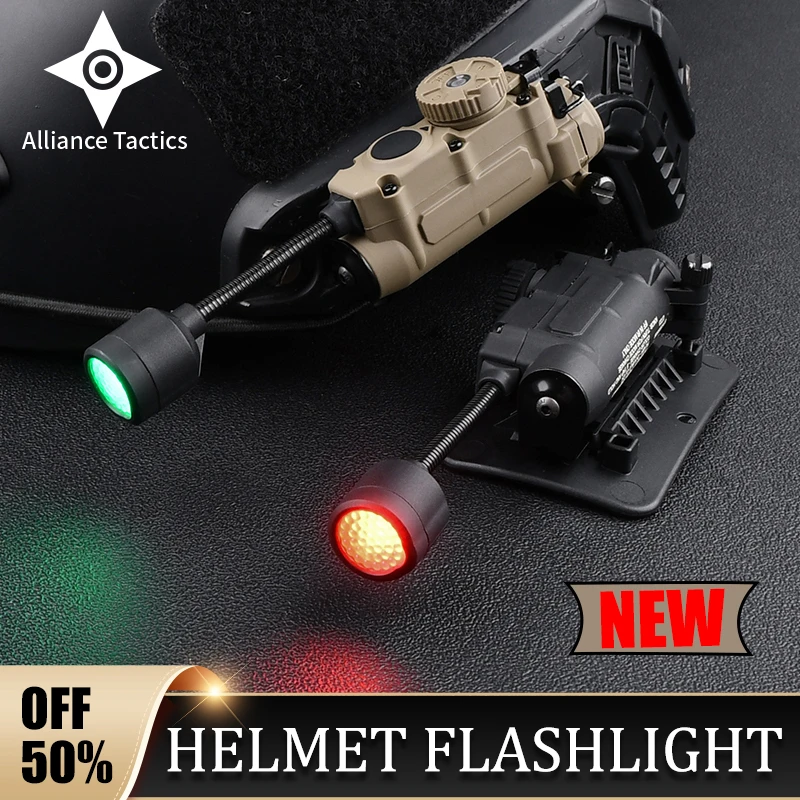 

Новинка, светодиодный тактический фонарик для крепления на шлем, для охоты, на открытом воздухе, белый, красный, зеленый, синий цвет, лампа, ИК-лампа, стробоскопический шлем