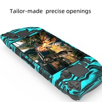 for steam deck game console silicone protective cover for steam deck with non slip particles host protection soft glue