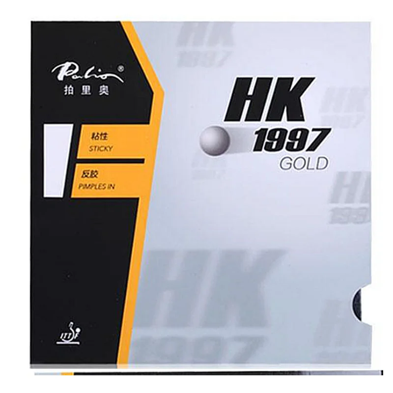 Palio Hk 1997 Golden Rubber For Ping Pong Forehand Pimples In Sticky Table Tennis Rubber