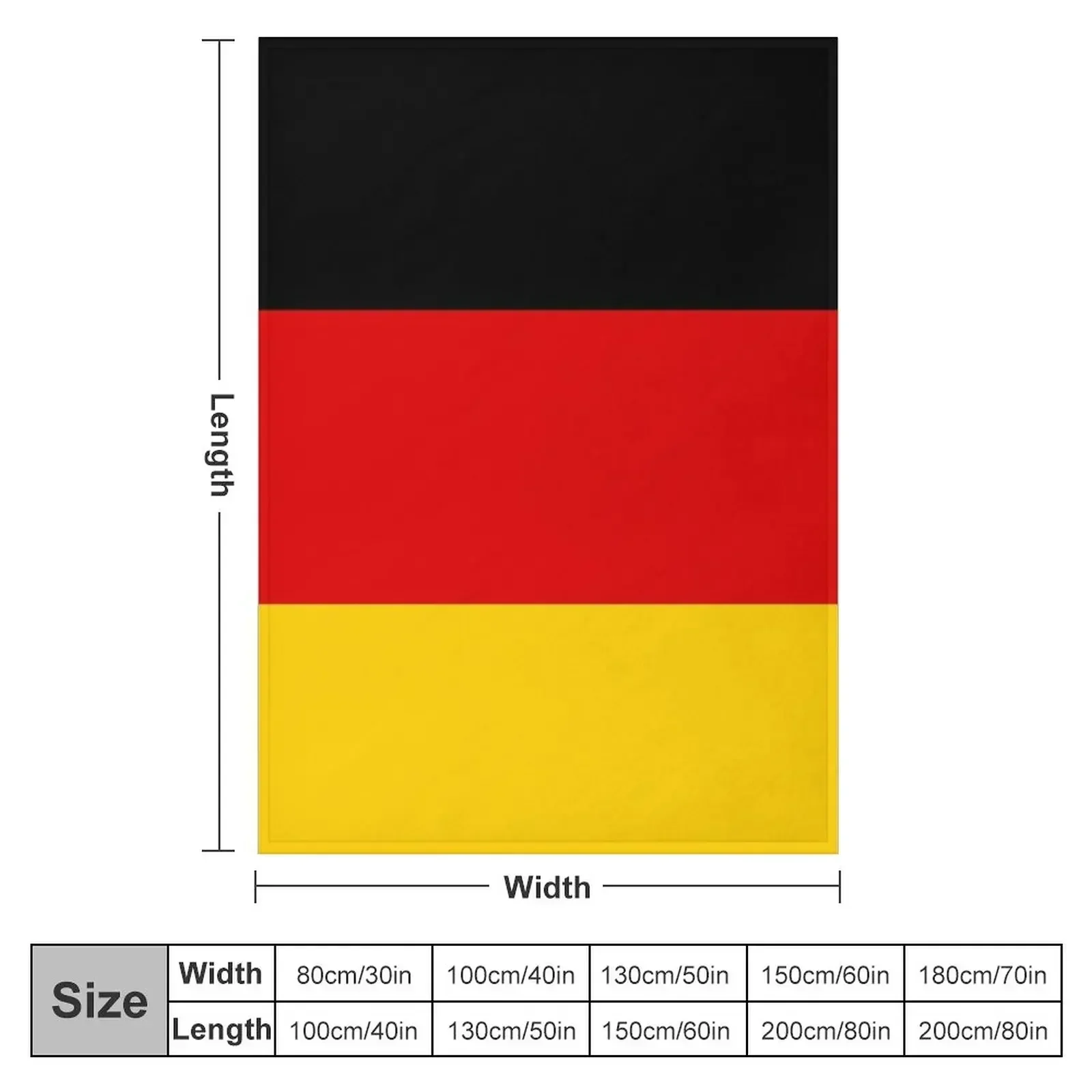 Фланелевое одеяло Deutschland