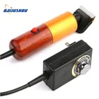 Электрическая машинка для стрижки ковров, пистолет для туфтинга, с низким уровнем шума, регулировка скорости, инструмент для резьбы по ковру