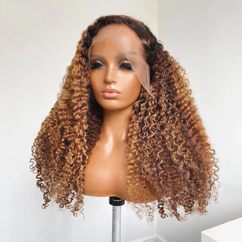 

Glueless 26 inch Highlight Honey Blonde Body Wave Full Lace Wig European Human Hair For Women Baby Hair Preplucked Remy Daily