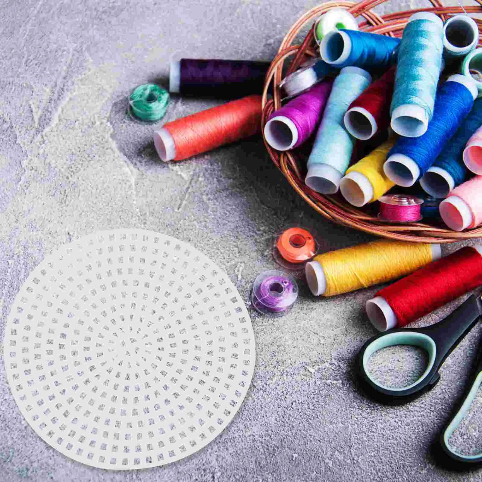 20 шт. коврики режущая сетка для вышивки крестиком тарелка рукоделия белый офис