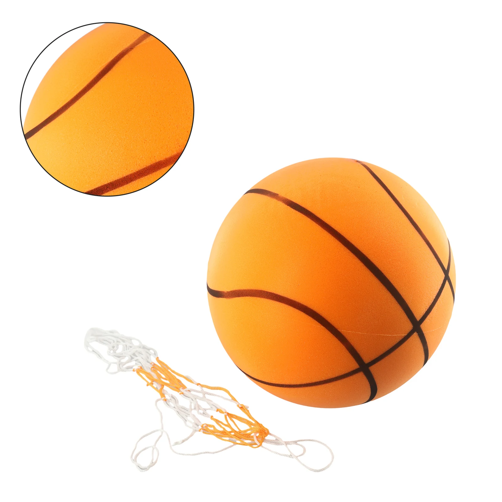 

Durable High Quality Practical Brand New Bouncing Ball Skip Ball Sporting Goods Squeezable Baseball Elastic Mute