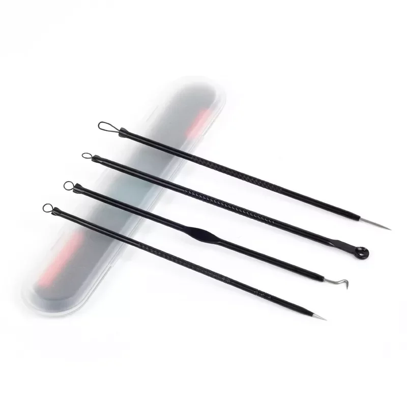 

Blackhead Extractor Cleaner Acne Blemish Remover Needles Set Stainless Black Spots Comedone Face Pore Facial Cleanser Tools
