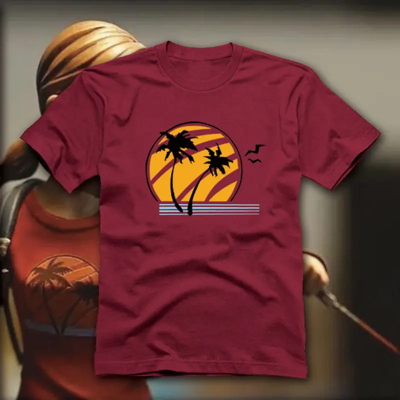 

The Last Of US Ellie T-shirt Cosplay T Shirt Short Sleeve Cotton Casual Kids Tee T Shirt Top