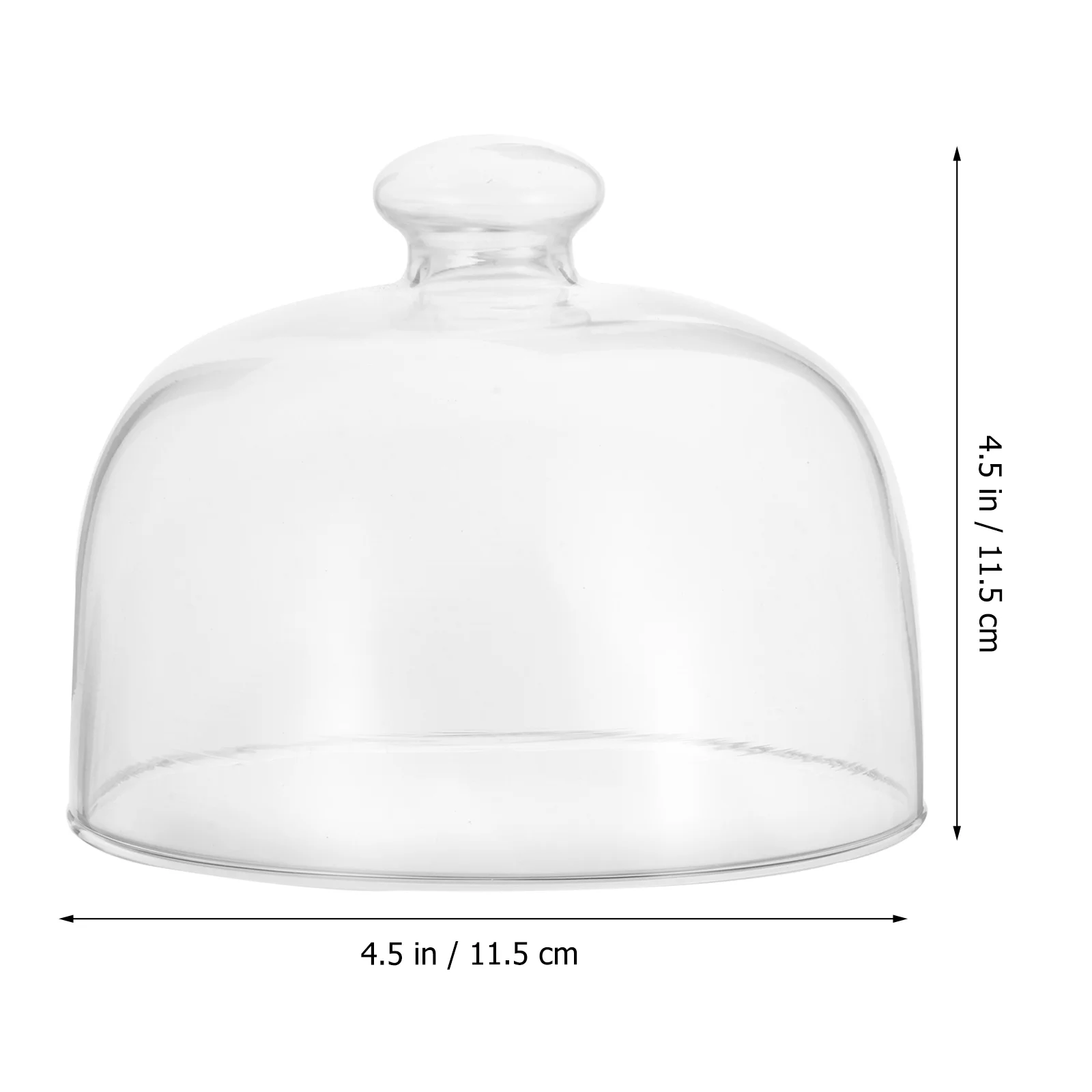 

Cover Dome Cake Fooddisplay Dessert Cloche Platter Stand Serving Plate Lid Microwave Bell Cheese Pastry Server Acrylic Clear
