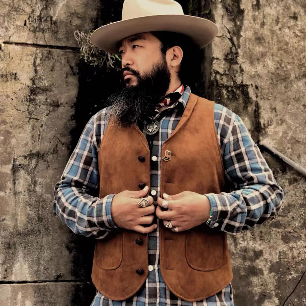 

Men's Deerskin Velvet Vest Green Fruit Collar Tooling Vest Steampunk Vest Groom Wedding Vest