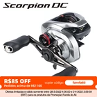 Рыболовная катушка SHIMANO SCORPION DC 2021 151HG 151XG, катушка для заброса приманки, шпуля MGL, I-DC5, HAGANE, низкопрофильная, морская Рыбалка снасти 150