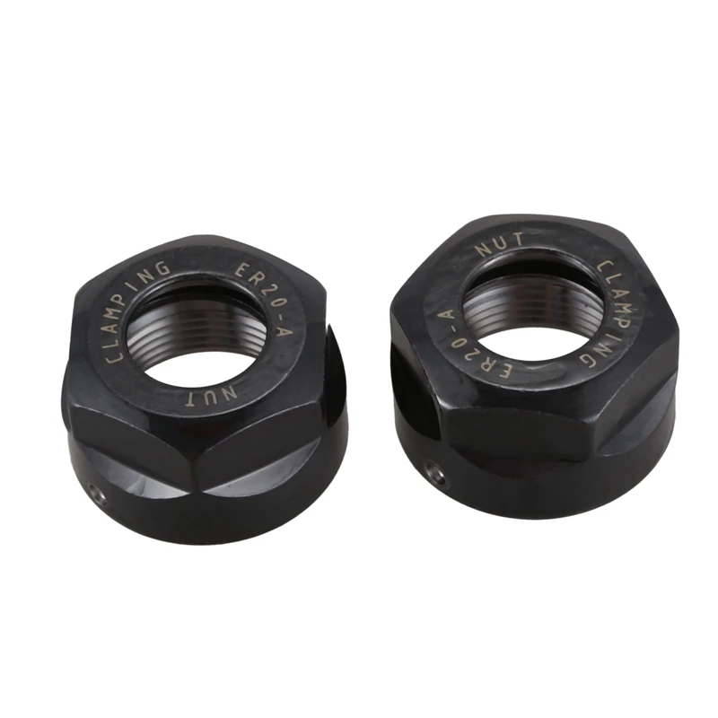 

2 Piece / Batch Precision Balance Chuck Nut A Type ER20 Spring Collection Nut Clamping ER20-A For CNC Milling Machine Engraving