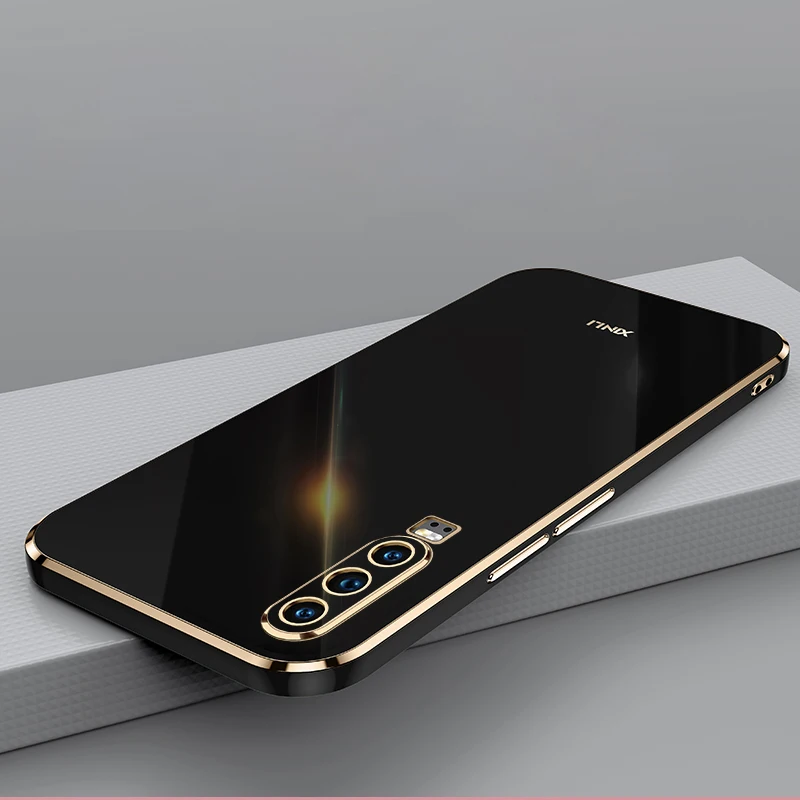 luxury plating silicone case for huawei honor 20 p30 p20 p40 pro nova 5t lite honor20 20pro phone soft tpu bumper full covers on free global shipping