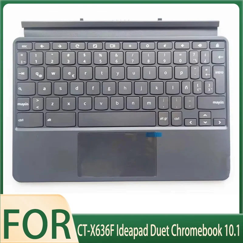 Новая клавиатура для CT-X636F Ideapad Duet Chromebook 10.1 планшета LA FR BE IT CF SP чехол-кронштейн с