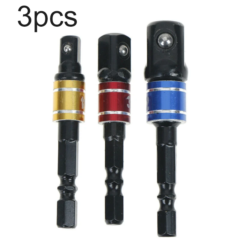 1/4 &quot3/8&quot 1/2&quot адаптеры для торцевых бит черный хром-ванадиевая сталь сверло