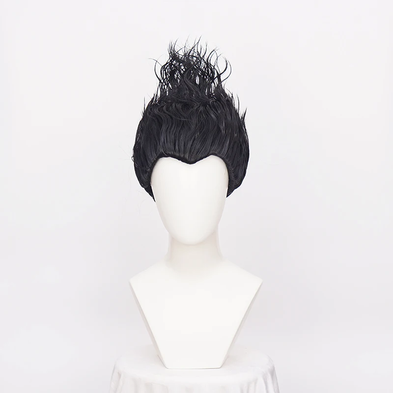 Парик для косплея из нового фильма Хэллоуин Карнавал Вечерние черные короткие волосы нузар налакувара не жха нежха парик термостойкие синтетические волосы