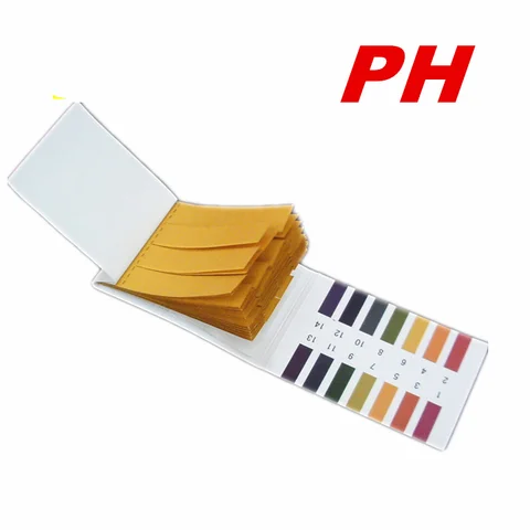 Тестер для рыб, тест-полоска для аквариума, пруда, воды, 80 PH, 1-14 индикатор лакмусовой, набор для проверки воды для аквариума - изображение